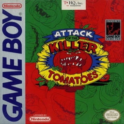 Cover Attack of the Killer Tomatoes for Game Boy